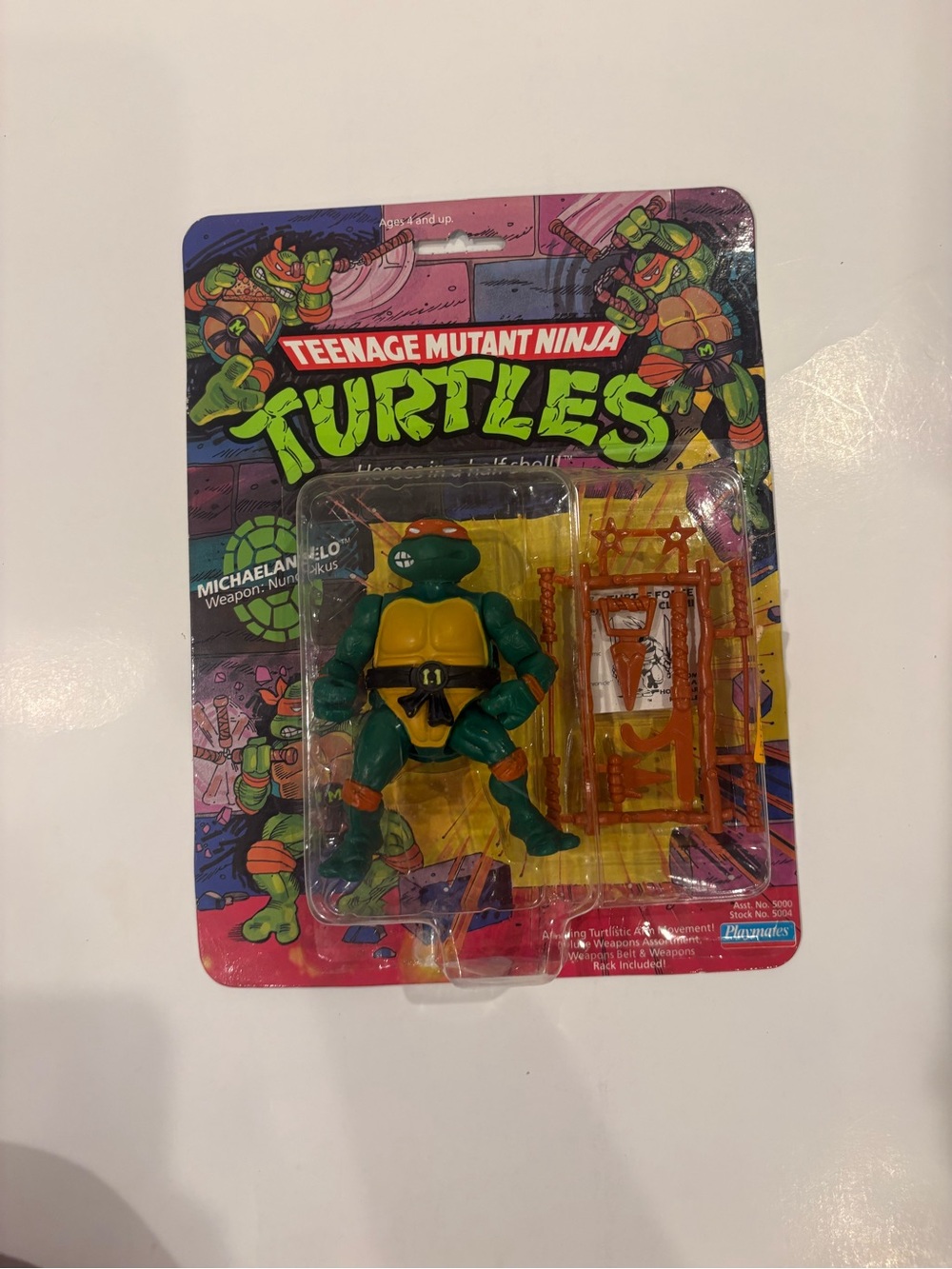 BRAND NEW TMNT Michaelangelo Playmates Sealed Figure